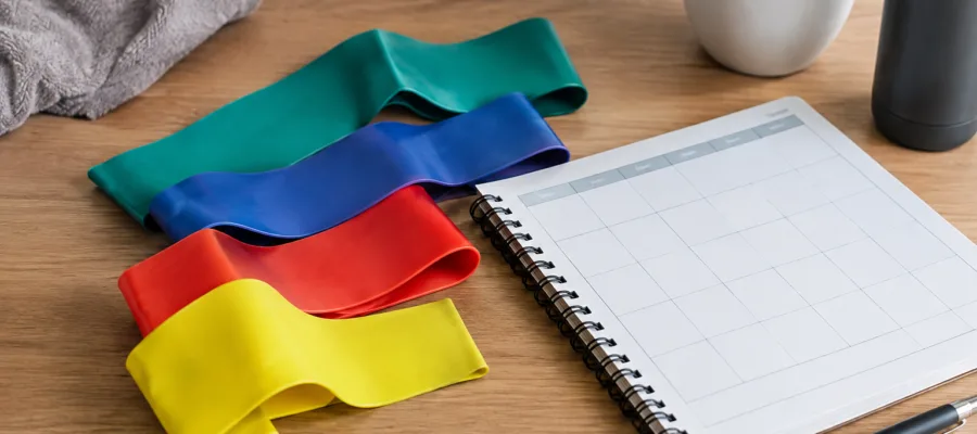 Fitnessband-Challenge-Kalender selbst erstellen und planen