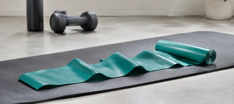 Fitnessband Cooldown und Stretching nach Ganzkoerper-Workouts