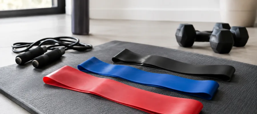 Fitnessband HIIT-Workouts: Intensive kurze Ganzkoerper-Einheiten