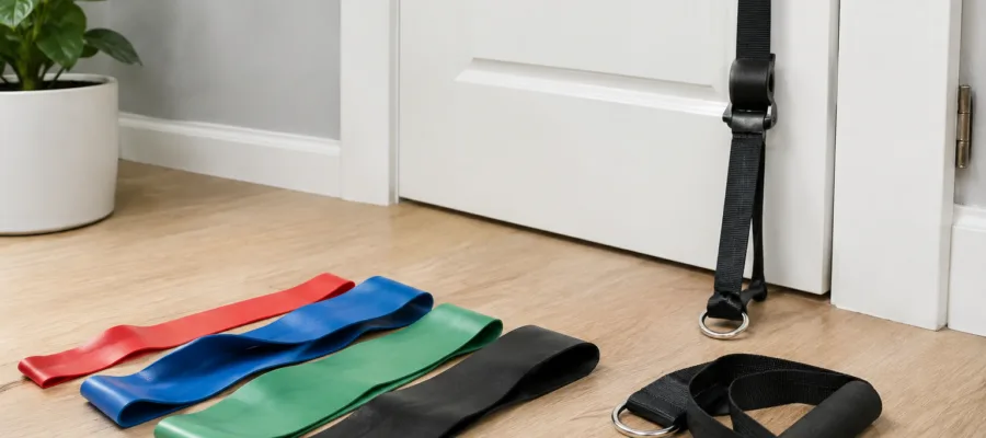 Fitnessband mit Tueranker verwenden: Sicherer Aufbau und Nutzungshinweise